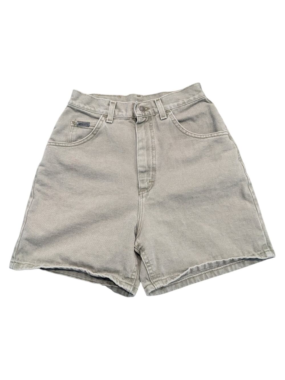 Women's 90s Lee Riveted Khaki Denim Shorts